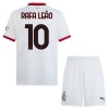 Maillot de Supporter AC Milan Rafael Leao 10 Extérieur 2024-25 Pour Enfant